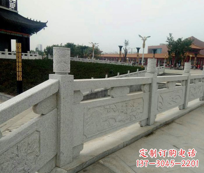 商丘精美大理石栏板雕塑