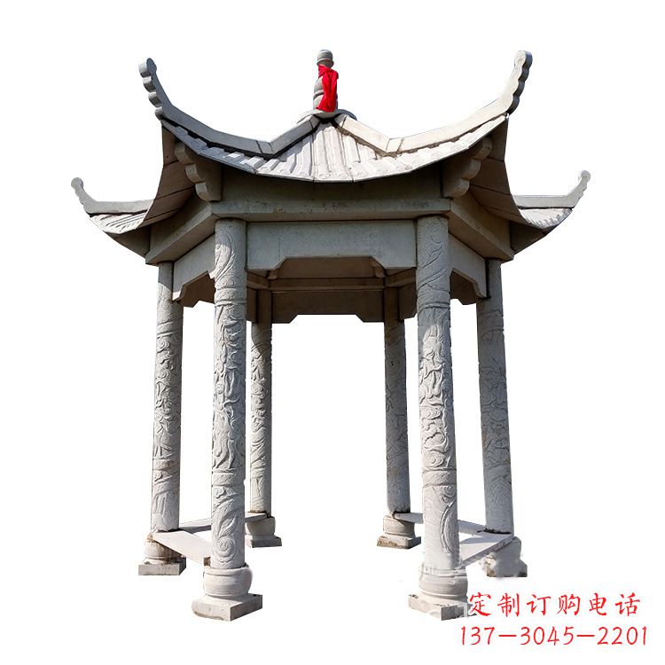 商丘中领雕塑大理石凉亭雕塑