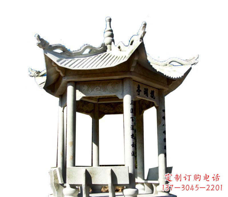 商丘大理石凉亭石雕,历史韵味浓郁