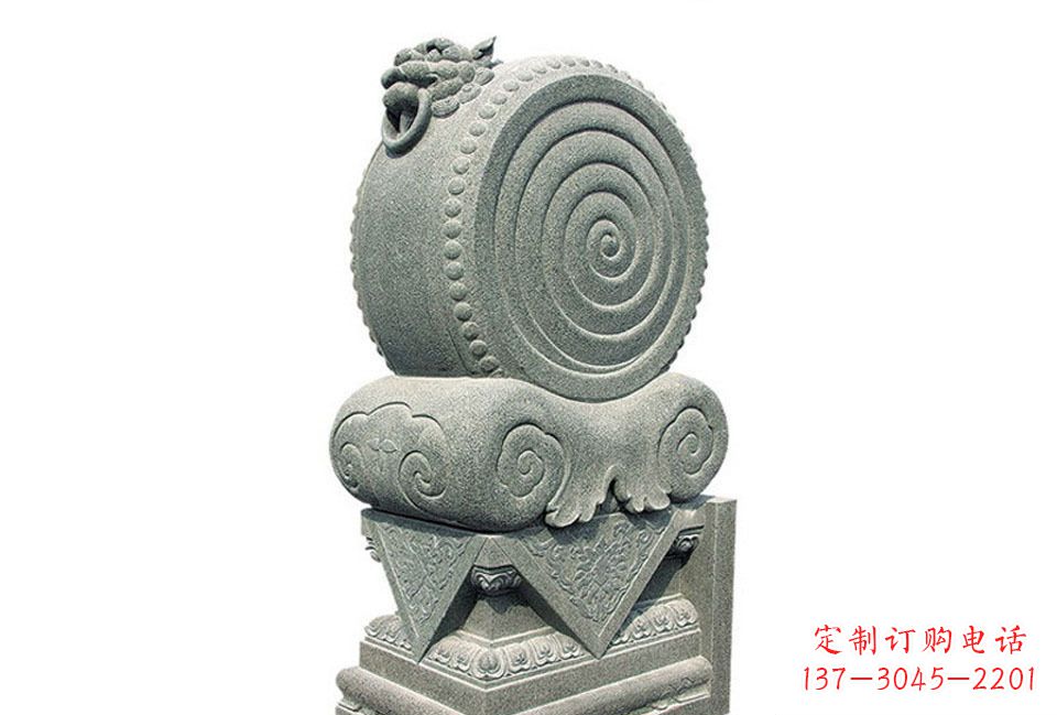 商丘门墩招财石雕