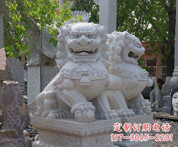 商丘中领雕塑狮子雕塑定制