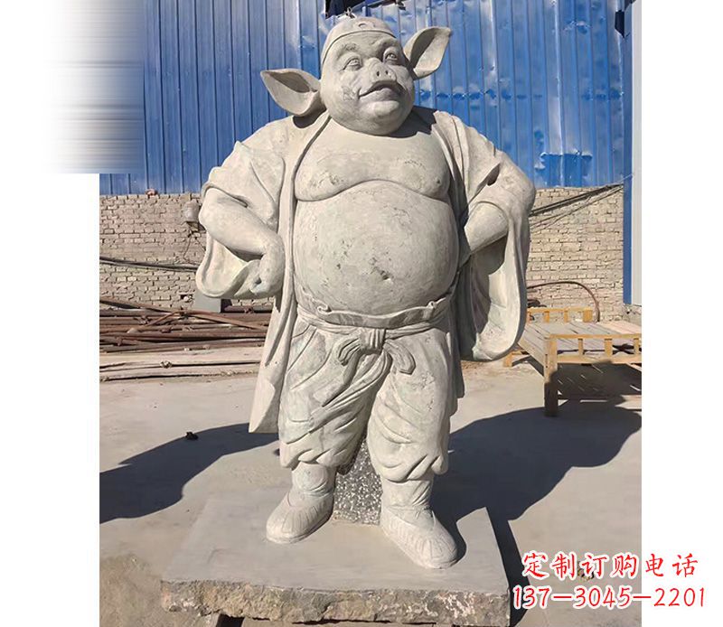 商丘大理石猪八戒雕塑