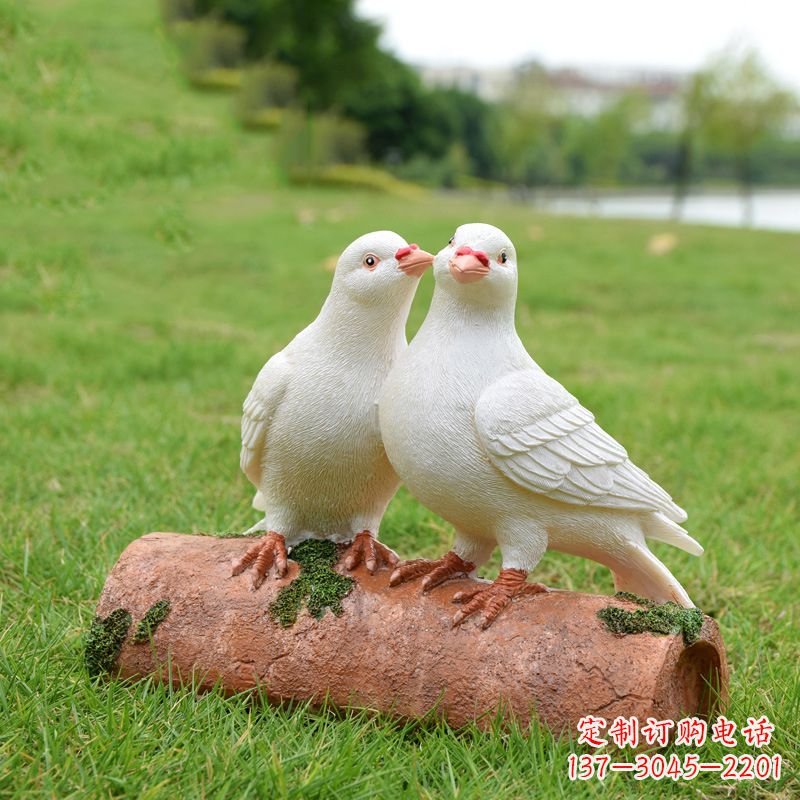 商丘精美大型和平鸽雕塑