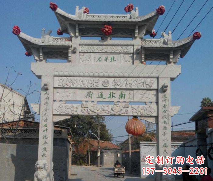 商丘优质大理石牌坊雕塑