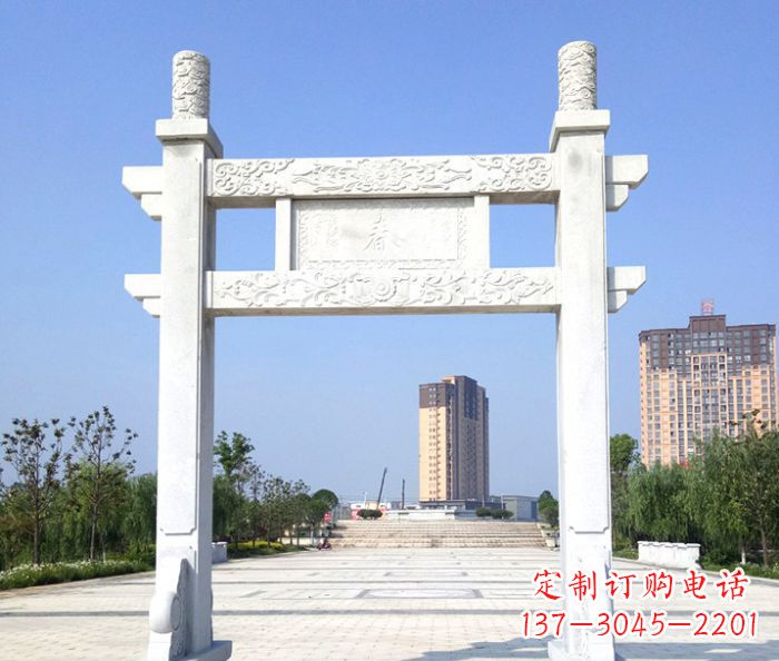 商丘石牌楼雕塑——精美的浓缩艺术