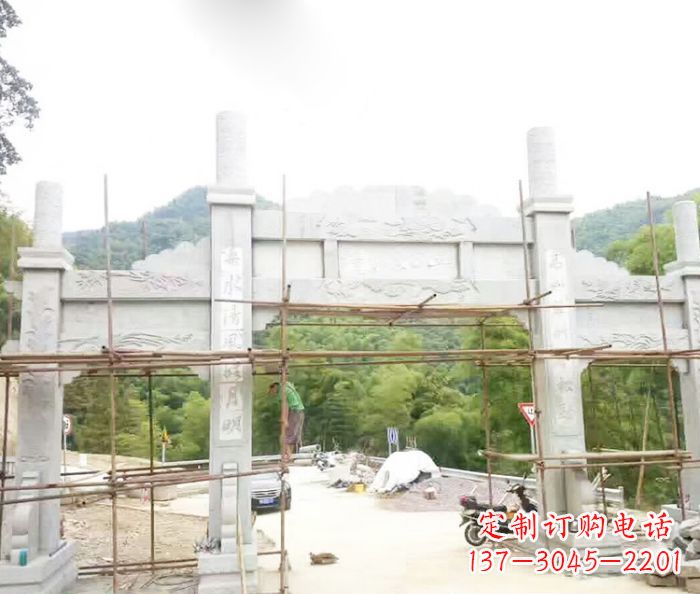 商丘专业牌坊雕塑定制
