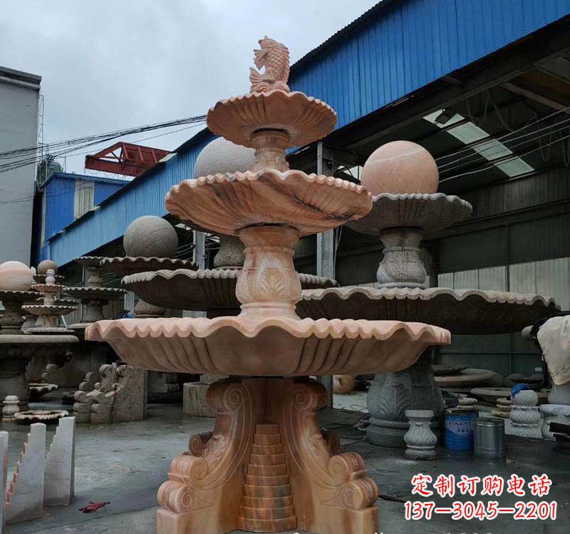 商丘跌水钵石雕喷泉