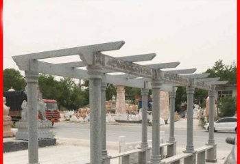 商丘大理石公园石雕长廊高端定制雕塑