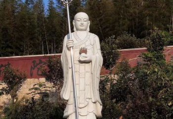 商丘地藏王佛像石雕户外摆件广场景观雕塑