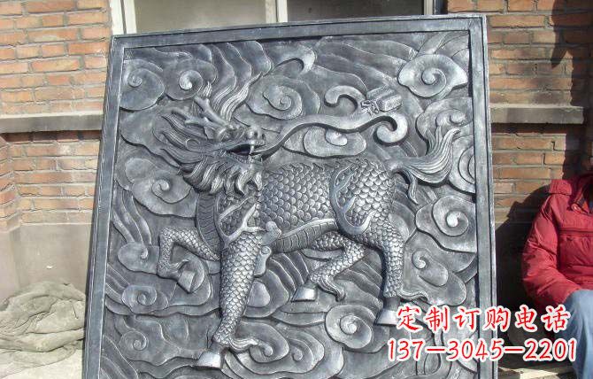 商丘雕塑·锻铜古典麒麟