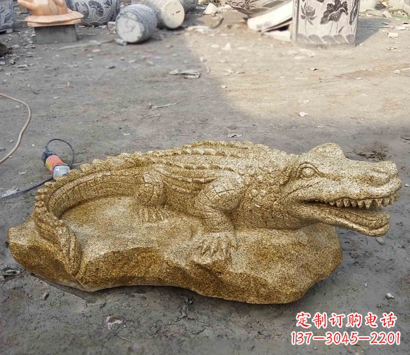 商丘精致石刻动物雕塑