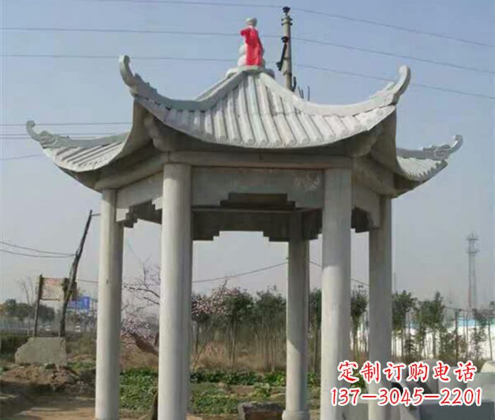 商丘典雅的仿古凉亭石雕