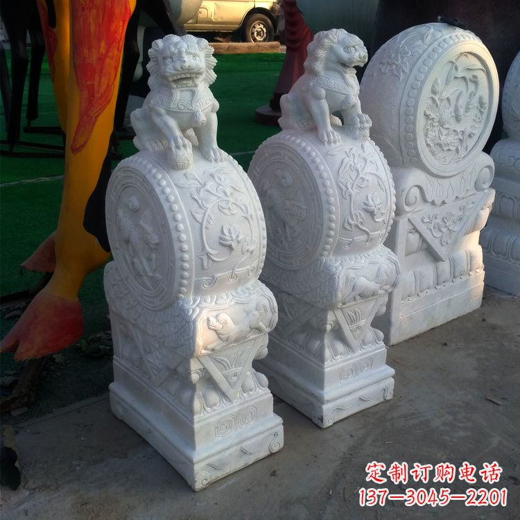 商丘仿古门墩石雕塑