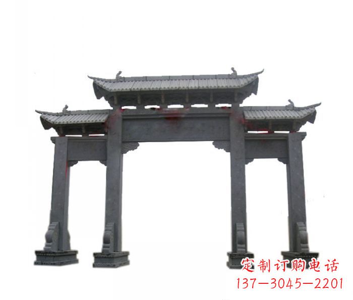 商丘精美仿古牌坊石雕