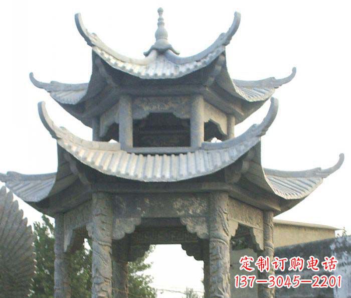 商丘仿古双层石雕凉亭