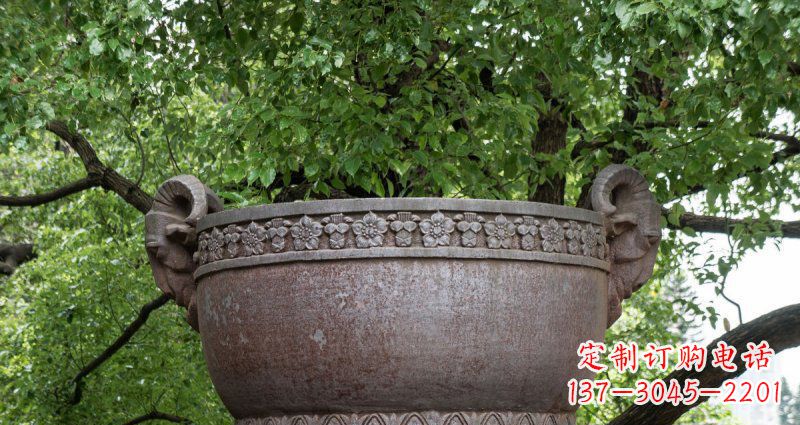 商丘中领雕塑仿古水缸铜雕