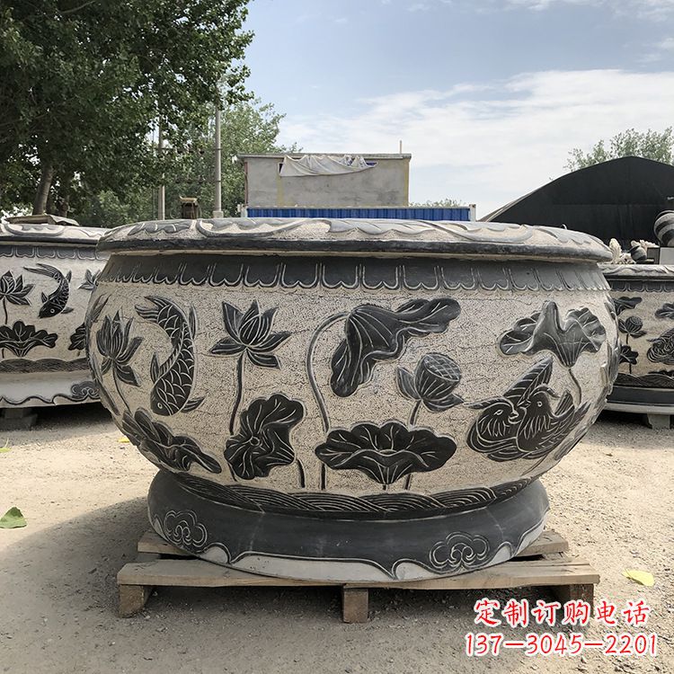 商丘仿古鱼缸花盆摆件