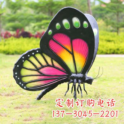 商丘仿真蝴蝶_品红色款405x78x110