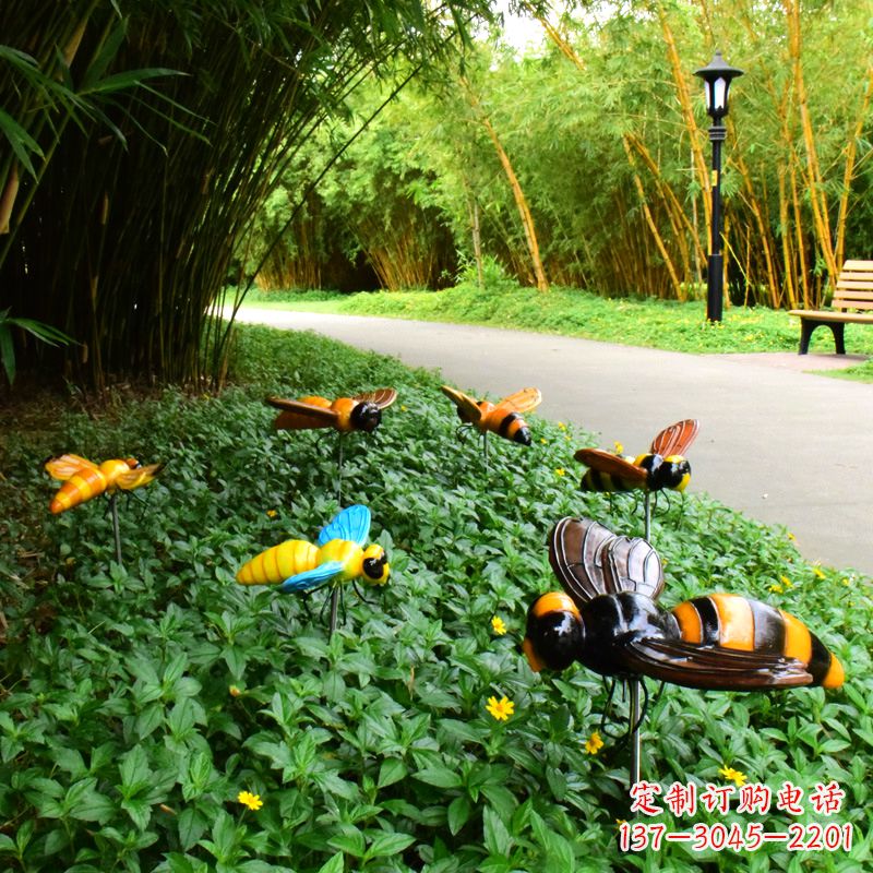 商丘中领雕塑自然蜜蜂雕塑