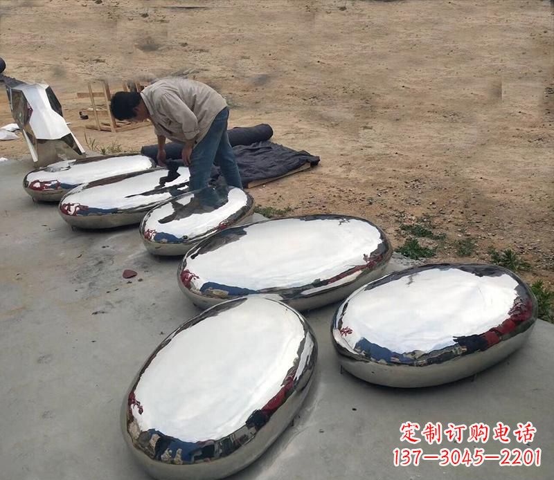 商丘中领雕塑水滴形艺术雕塑