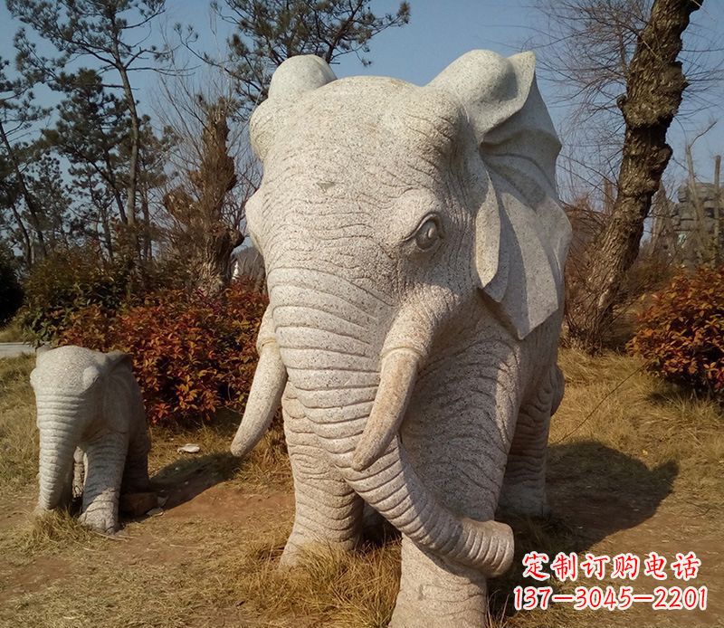 商丘精美大象雕塑