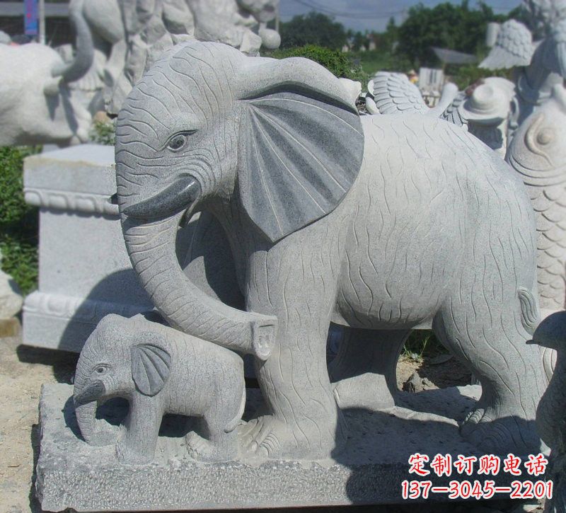 商丘雕塑艺术大象雕塑