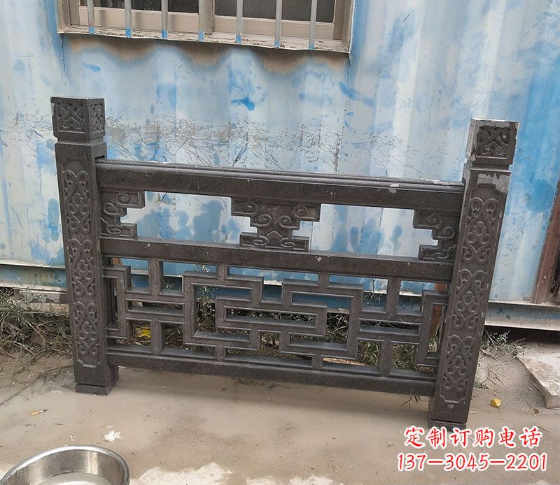 商丘集乐馆大理石栏板雕塑