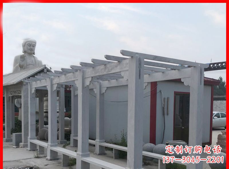 商丘 专业定制公园大理石石雕长廊