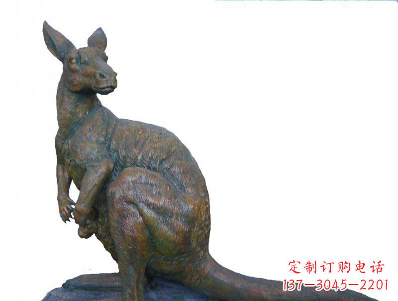 商丘精致工艺铜袋鼠雕塑