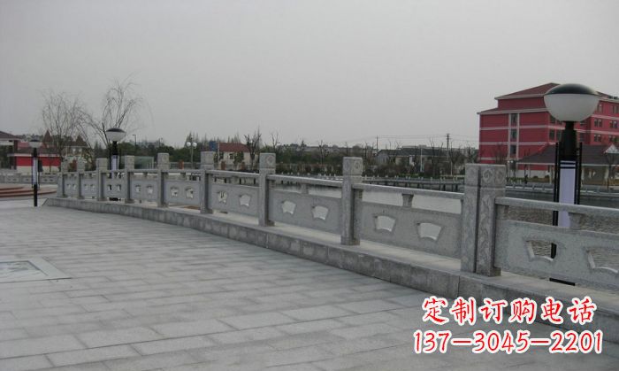 商丘公园仿古石栏板 (2)