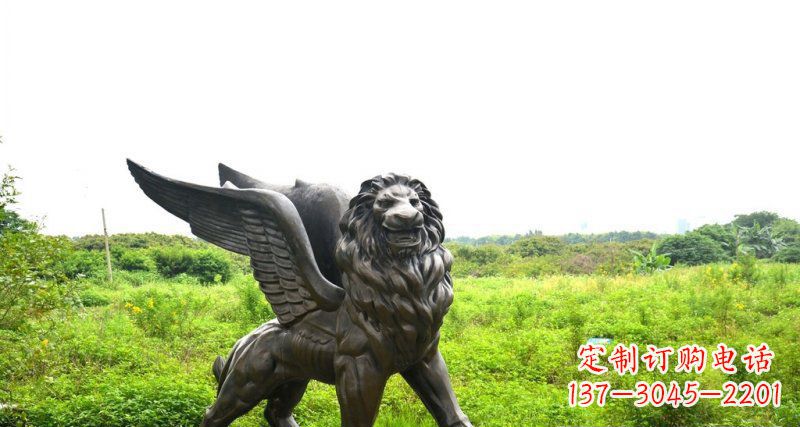 商丘中领雕塑精美的动物铜雕