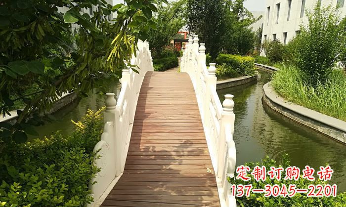 商丘公园汉白玉石拱桥 (5)