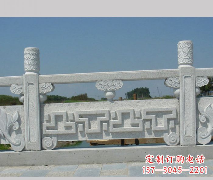 商丘公园景观大理石栏板雕塑
