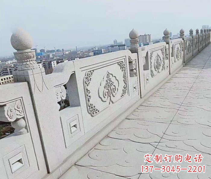 商丘精美大理石栏板雕塑