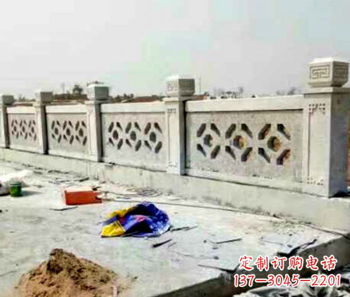 商丘公园大理石栏板石雕