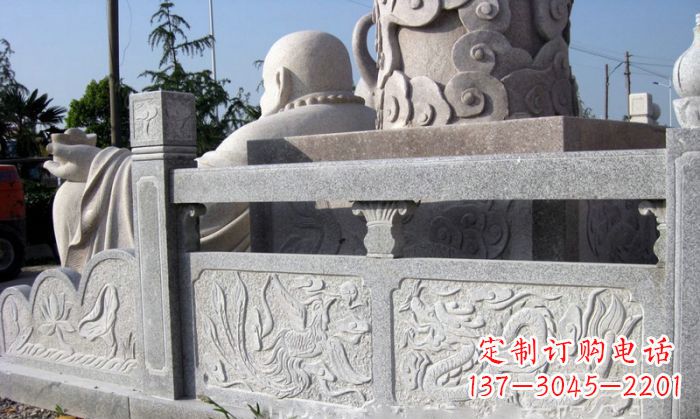 商丘公园景观大理石栏板石雕