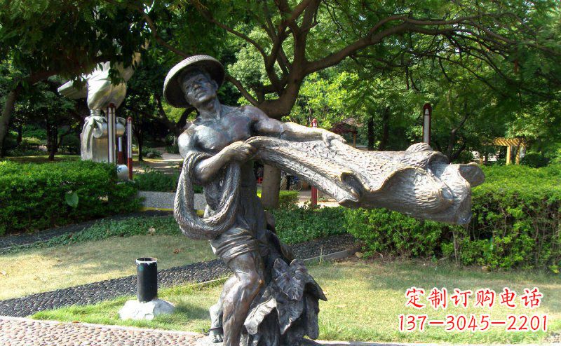 商丘渔民铜雕—— 带您体验渔夫传统文化