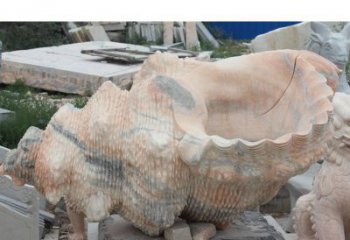 商丘中领雕塑原创海螺石雕高端定制