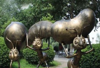 商丘雕刻精灵——蚂蚁铜雕