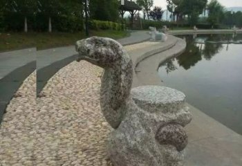 商丘中领雕塑-十二生肖蛇石雕