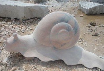 商丘真实大小的蜗牛石雕