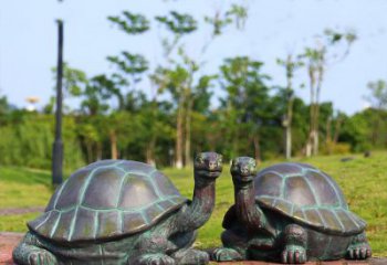 商丘中领雕塑别具特色的乌龟铜雕