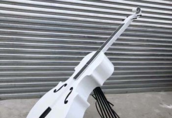 商丘精致不锈钢大提琴雕塑