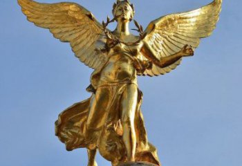 商丘完美雕刻的天使景观铜雕