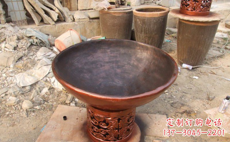 商丘铜雕花盆，为景观打造精致无瑕