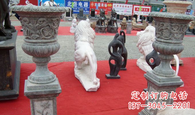 商丘中领雕塑|花盆雕塑带来极致视觉体验