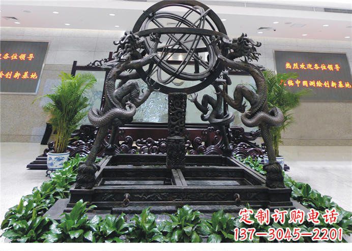 商丘浑天仪古铜雕：将古雅气息带入家居
