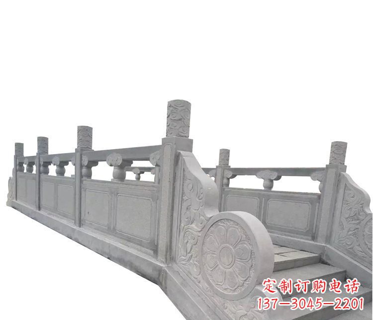 商丘中领雕塑精美的大理石栏板石雕