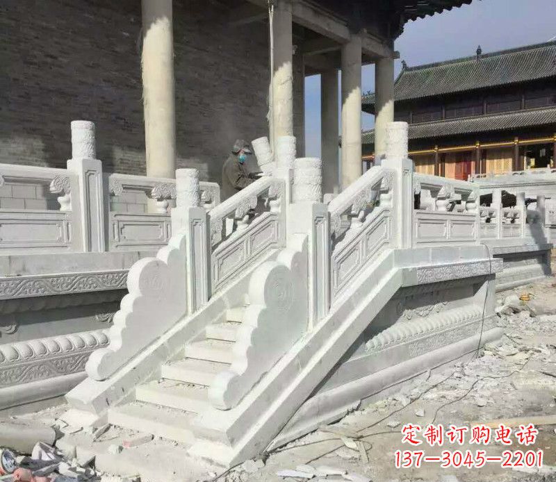 商丘大理石栏板石雕,精美绝伦,让建筑锦上添花