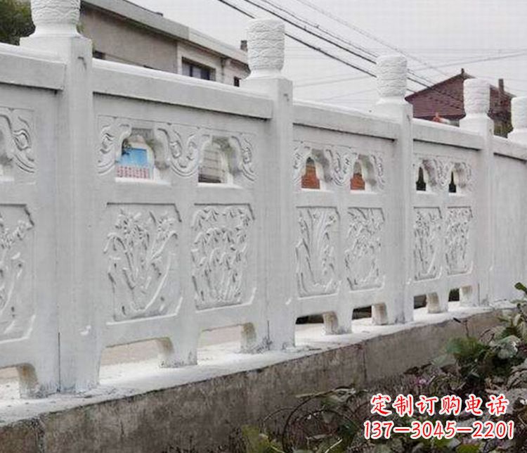 商丘优雅大理石栏板雕塑